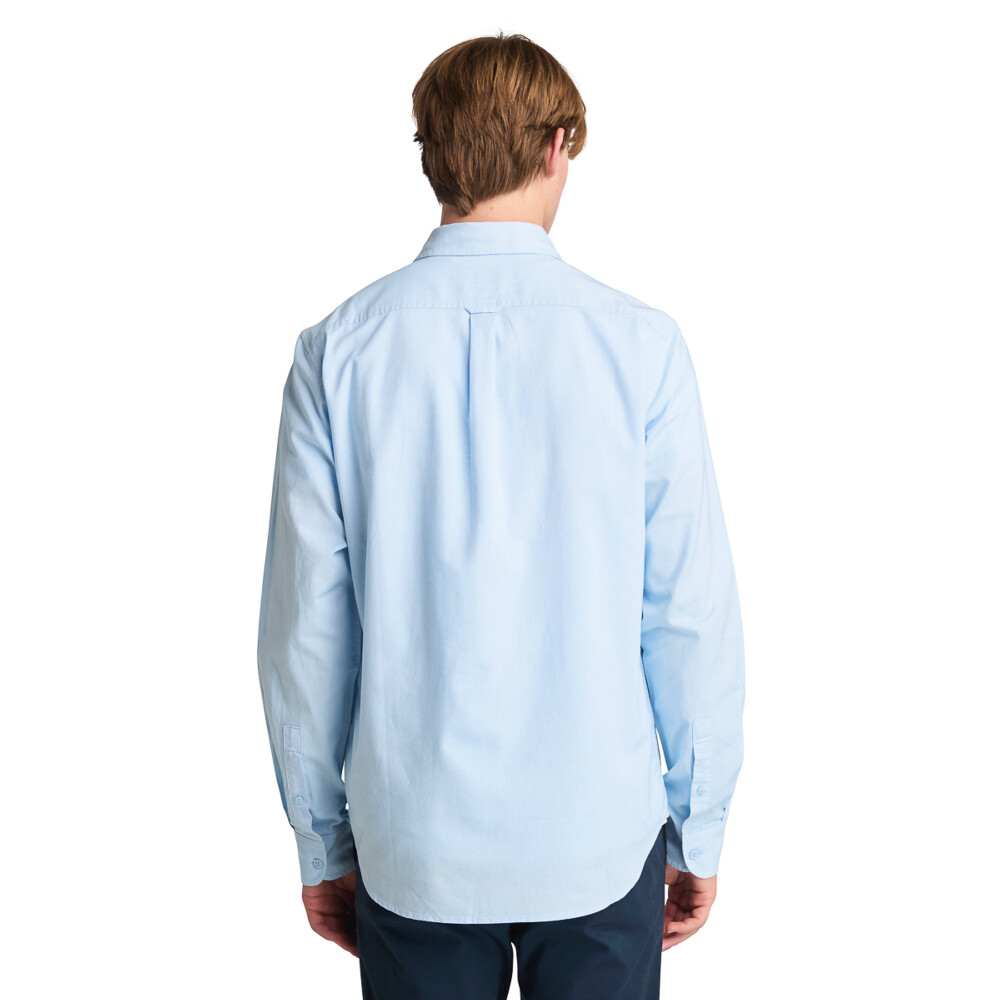 Camisa Oxford Manga Larga Hombre Skyway Yd