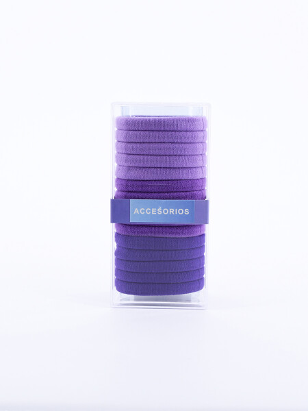 COLEROS PACK x 15 VIOLETA
