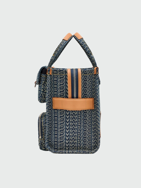 THE CARGO MONOGRAM DENIM MEDIUM TOTE BAG Alta Automática