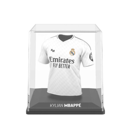 Camiseta Coleccionable Fútbol Kylian Mbappé – Real Madrid BLANCO
