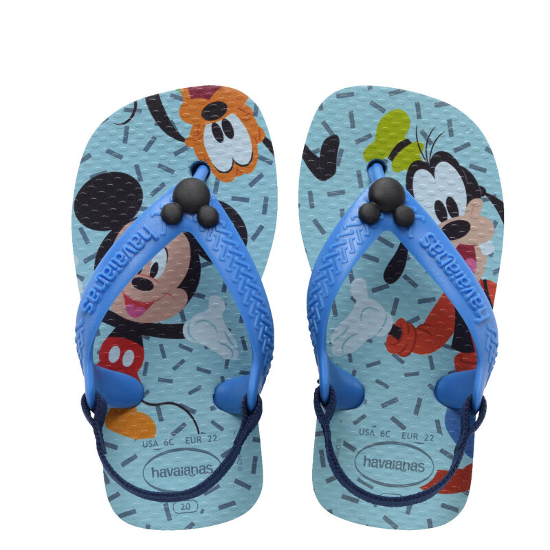 Sandalias Infantiles Havaianas Baby Disney Classics Azul