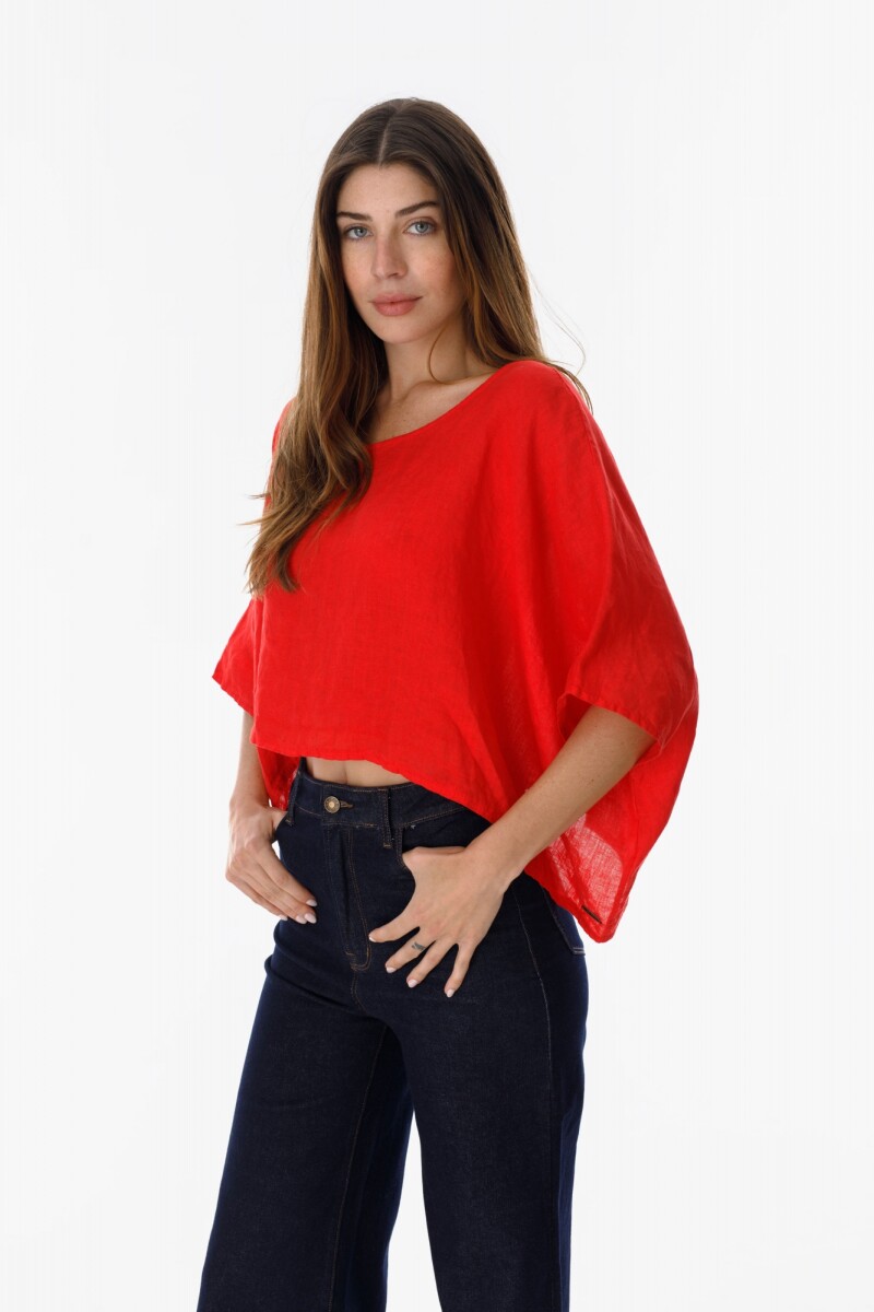Blusa Beach Rojo