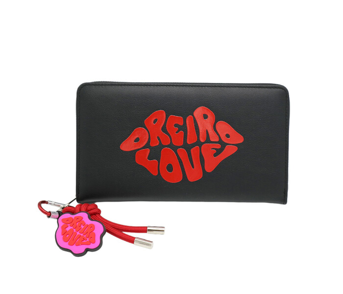 Billetera Las Oreiro Love Big Negro