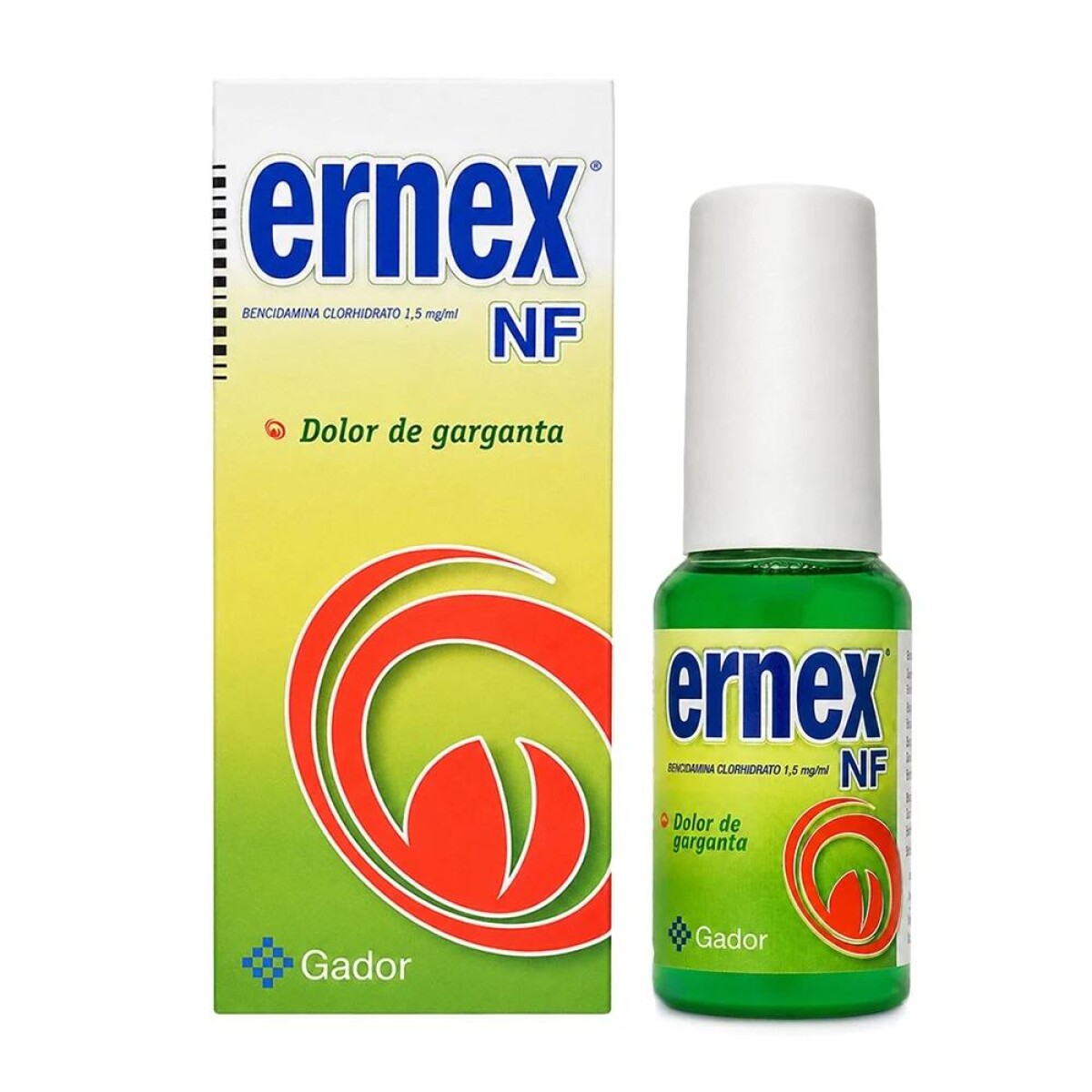 Ernex NF -Spray Bucal para Dolor de Garganta 30 ml 