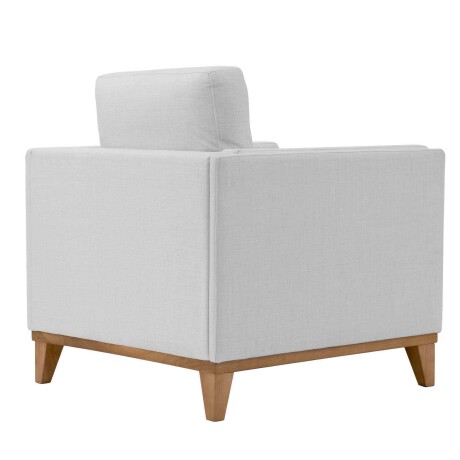 BUTACA TELA-Y-MADERA GRIS LUXOR PREMIUM