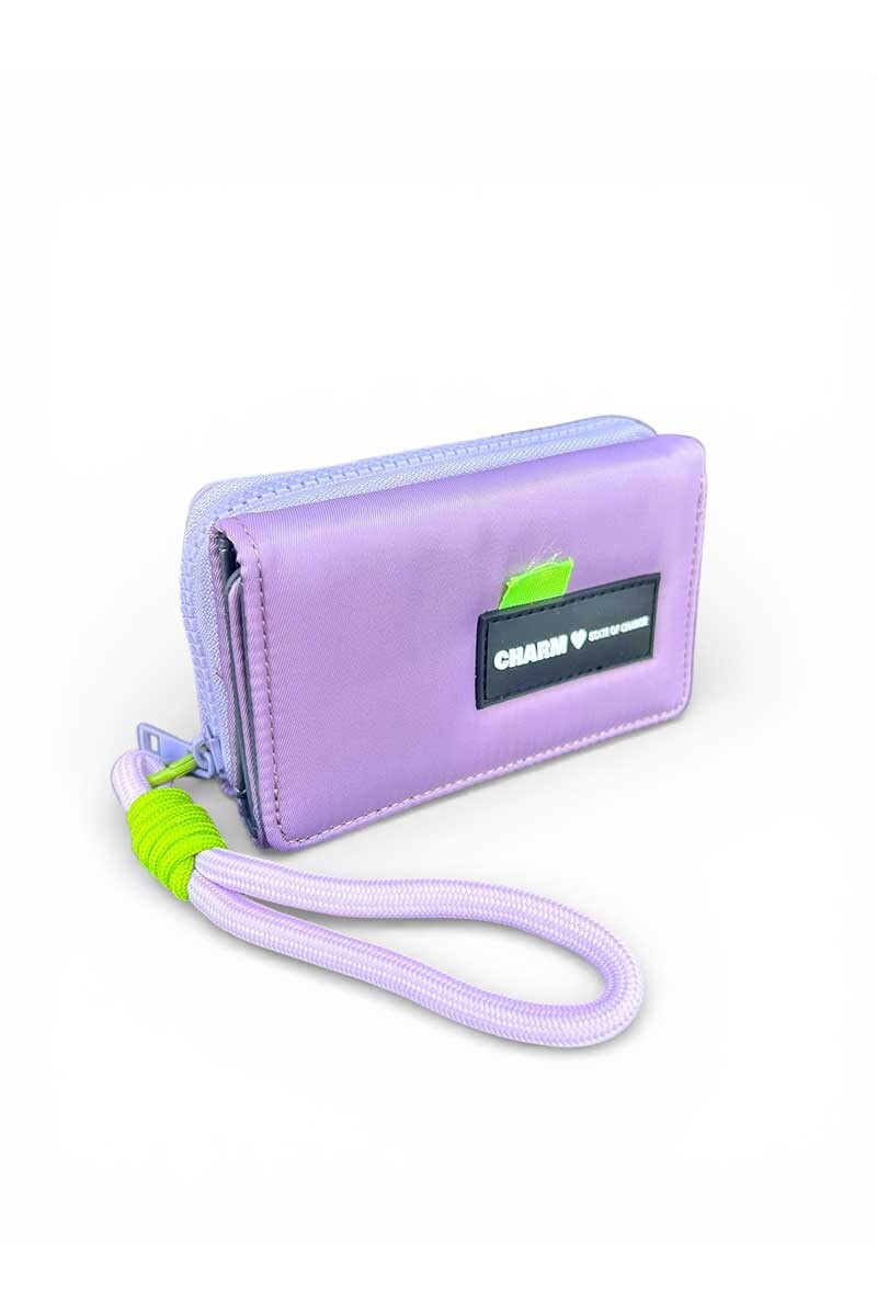 BILLETERA CHARM Violeta