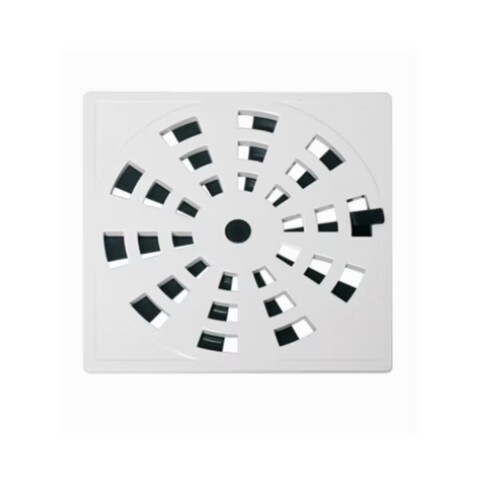 Rejilla plástico blanca 15x15 con cierre Rejilla Plástico Blanca 15x15 Con Cierre