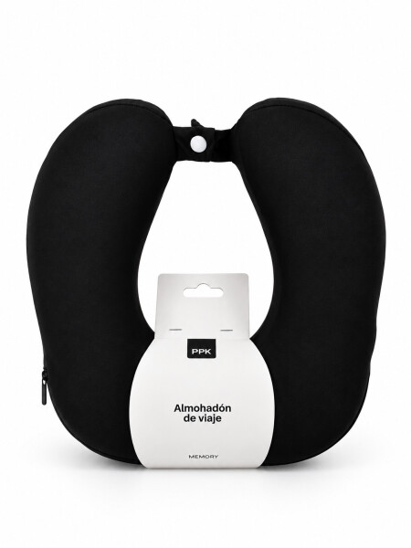 ALMOHADON VIAJE MEMORY NEGRO
