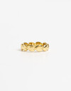 Anillos Chicos Metal Anillo De Acero Corazones - Dorado