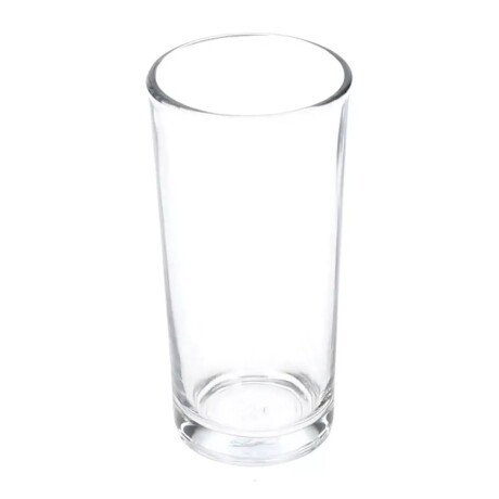 Set X6 Vaso Cubero en Vidrio con Fondo Delgado Crisa 295Ml Transparente