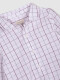 Camisa Body De Cuadros Berenjena