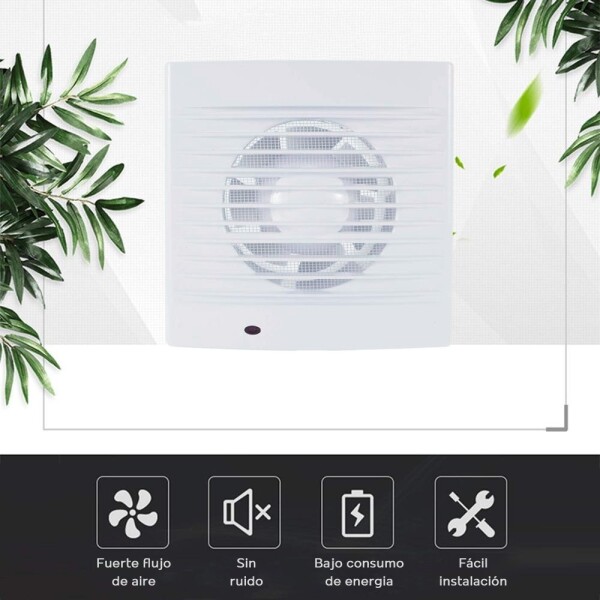 Extractor De Aire Baño Cocina Ducto 10 Cm 15w 220v 16 X 16 Extractor De Aire Baño Cocina Ducto 10 Cm 15w 220v 16 X 16