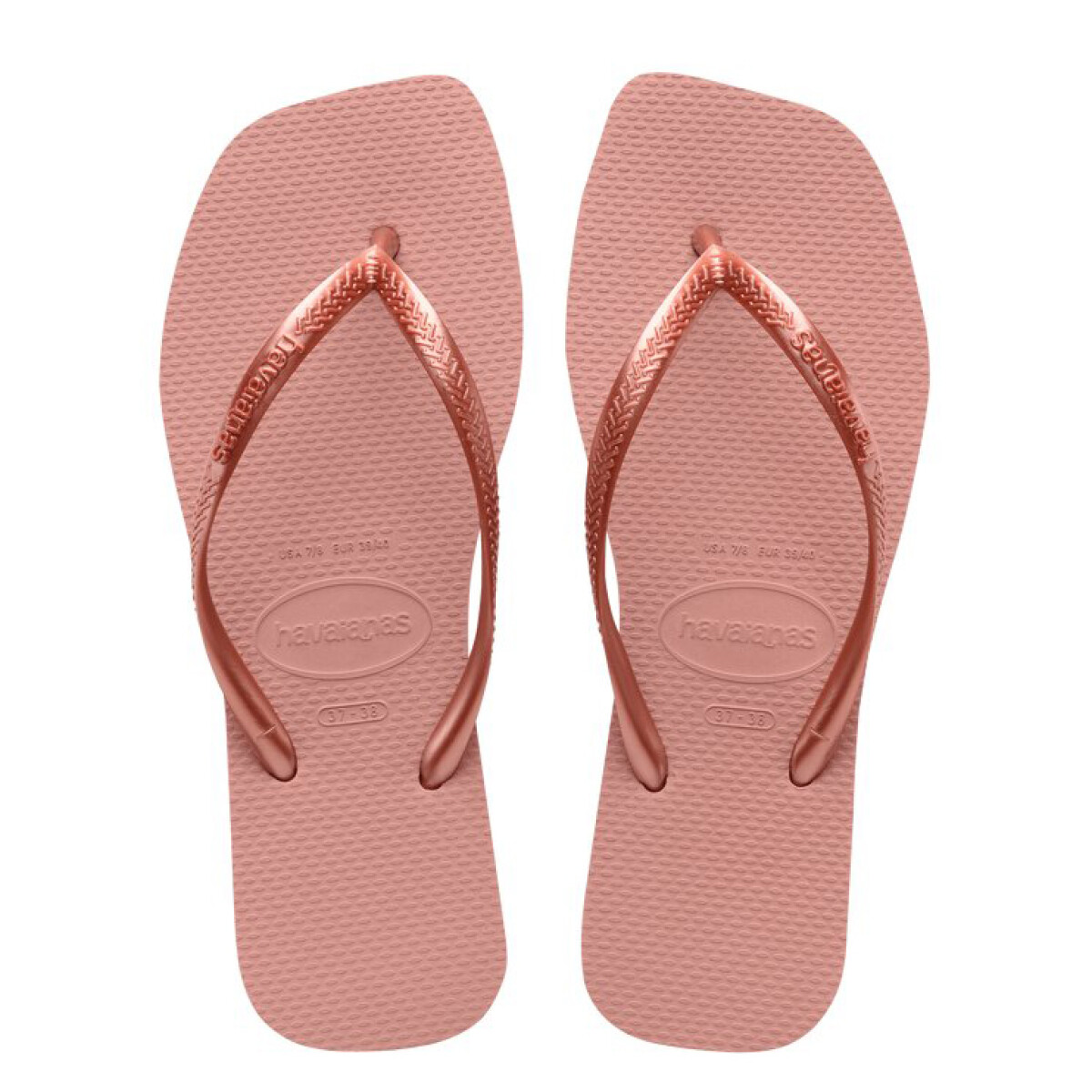 Sandalias de Mujer Havaianas Slime Square Havaianas - Rosado 