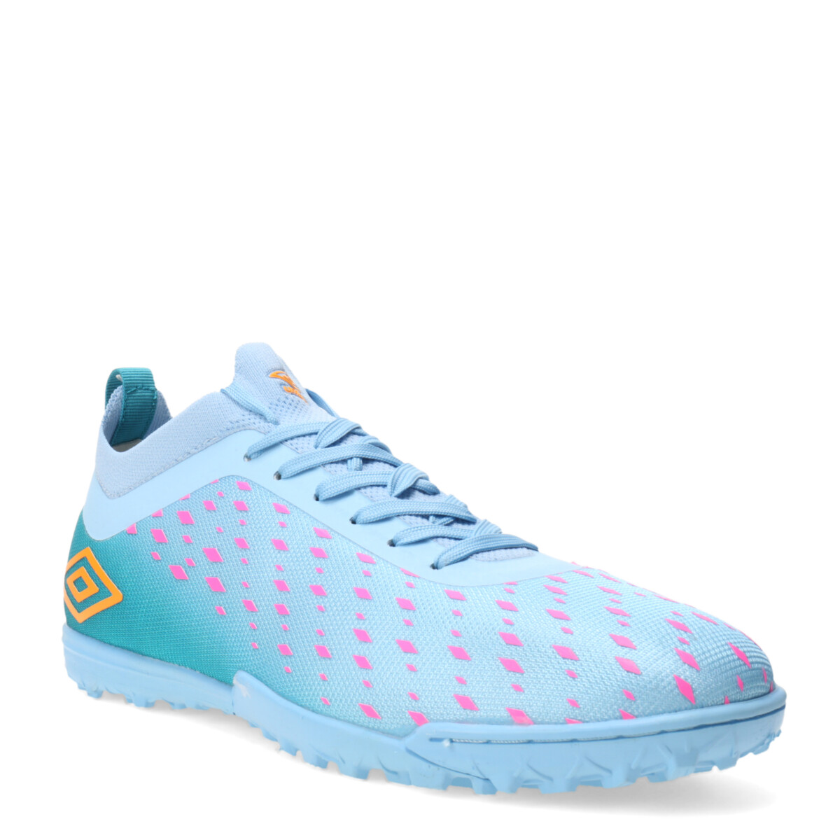 Championes de Hombre Umbro Limit TF Umbro - Celeste - Rosado - Anaranjado 