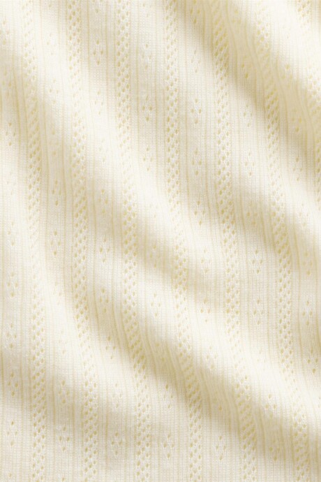 Musculosa Pointelle Mujer Maize