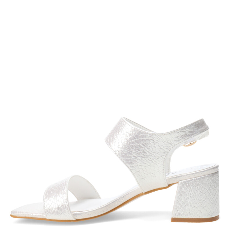 Sandalias de Mujer Miss Carol Pieres Blanco Hueso