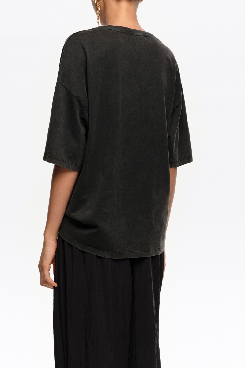 CAMISETA Negro