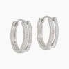 Aros en plata 925 con circonias Aros En Plata 925 Con Circonias
