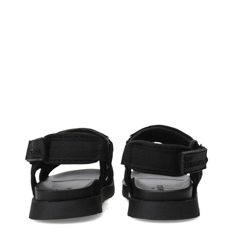 Sandalias de Niña MINI Miss Carol Lumo Negro