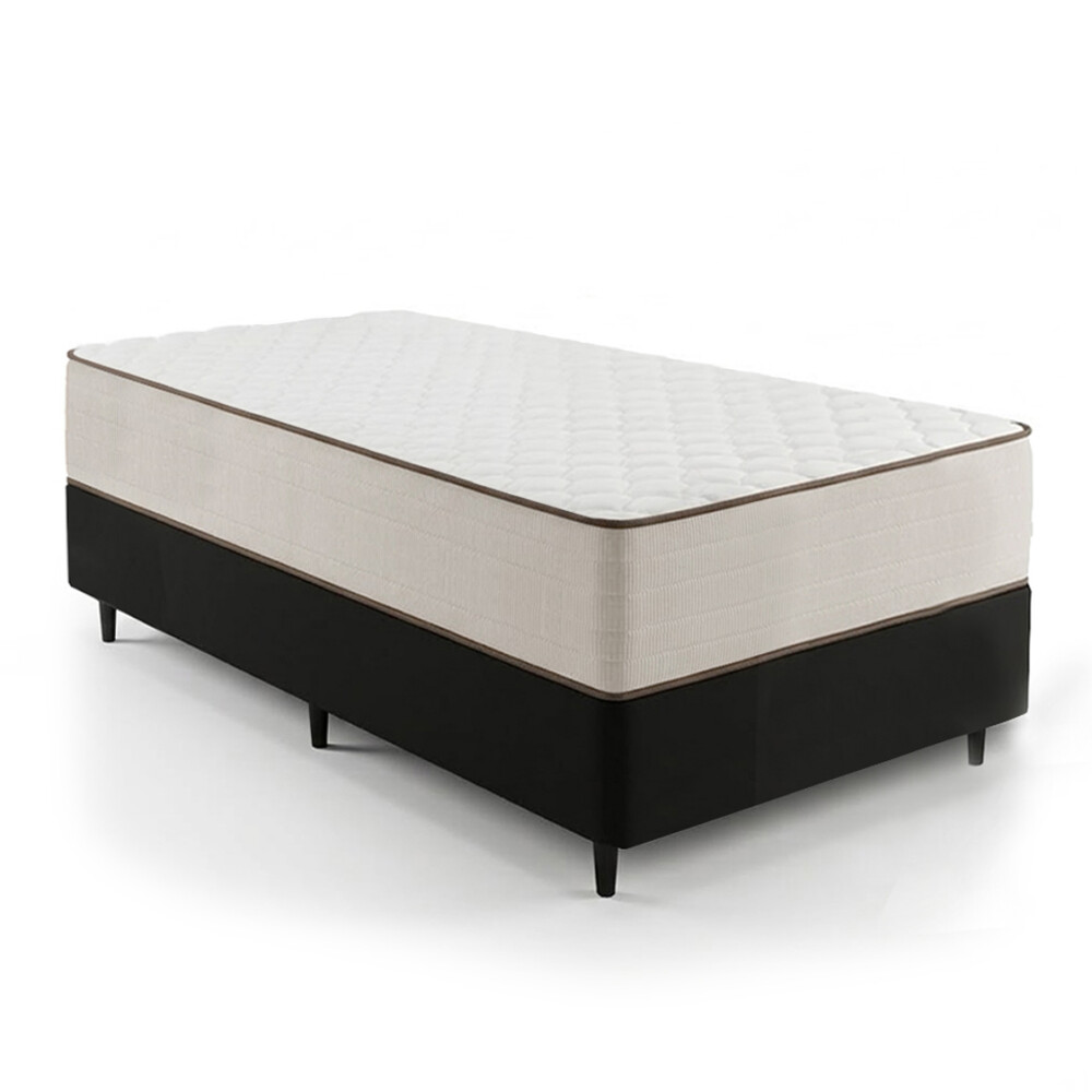 SOMMIER UNA PLAZA BASE CAMA COLCHÓN 100% ESPUMA SOMMIER UNA PLAZA BASE CAMA COLCHÓN 100% ESPUMA