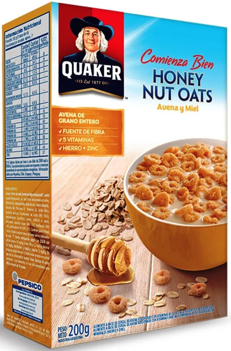 CEREAL QUAKER HONEY NUT 200G 