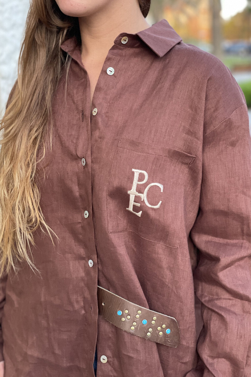 Camisa costa Chocolate