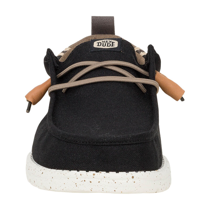 Wally Craft Linen - Hombre Black/walnut