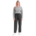 Pantalón Jogging Deportivo Tipo Cargo Gris Oscuro