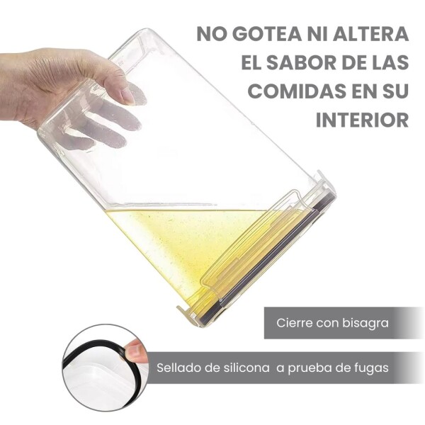 Juego X 14 Frascos Tarros Contenedor Tapa Cierre Hermetico Imback Color Transparente Juego X 14 Frascos Tarros Contenedor Tapa Cierre Hermetico Imback Color Transparente