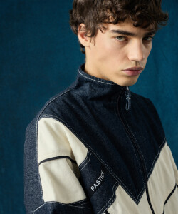 Campera Olímpica Denim Raw Blue