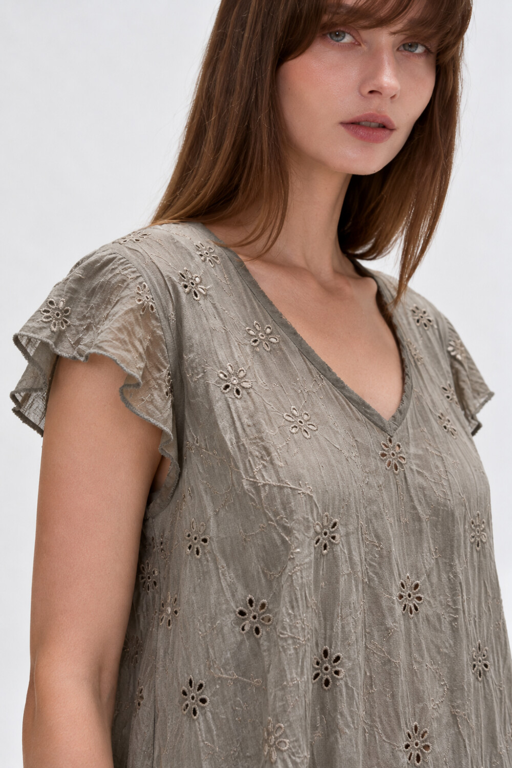 Vestido Tieor Gris Oscuro