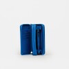Billetera Penny en efecto cuero saffiano Azul