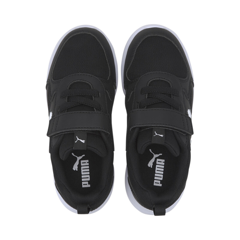 Championes de Niños Puma Fun Racer Kids Negro - Blanco