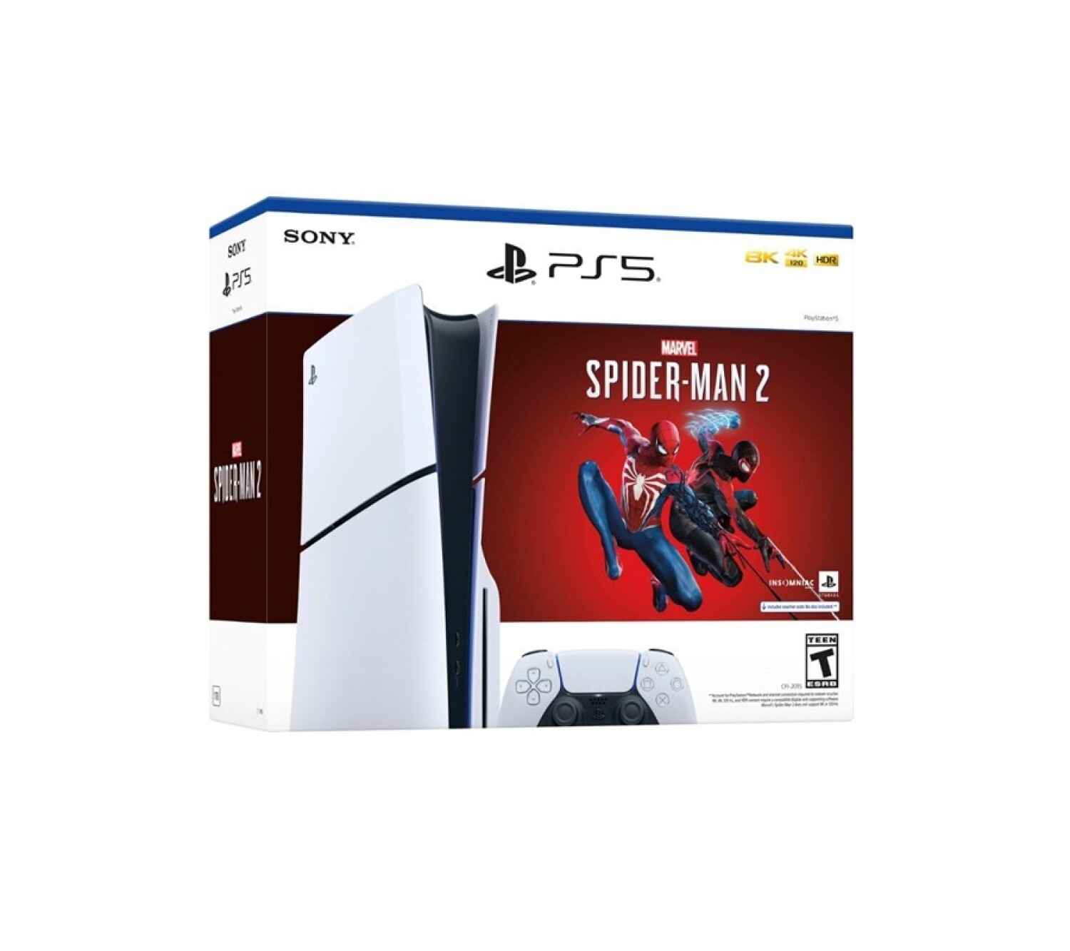 Consola Sony Playstation 5 Slim Standard PS5 1TB Spiderman 2