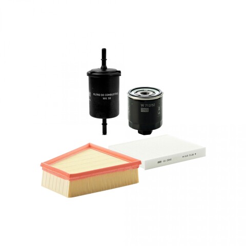 Kit Filtros Mann VW Gol/Saveiro G5/G6/G7 8V 101CV Kit Filtros Mann VW Gol/Saveiro G5/G6/G7 8V 101CV