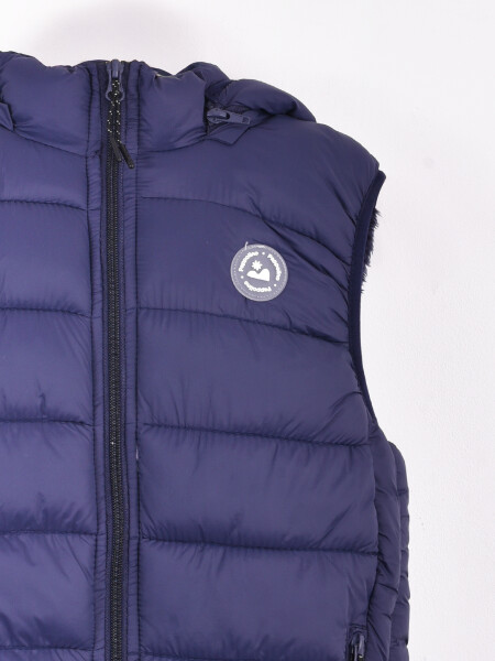 CHALECO JUNCAL AZUL OSCURO