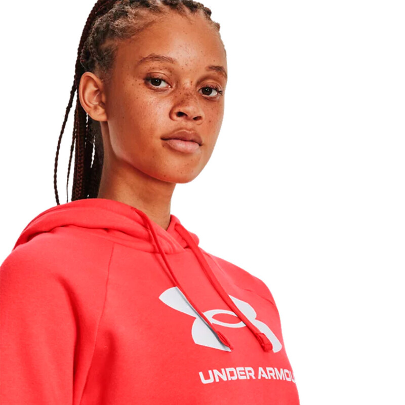 Canguro Mujer Under Armour Rival Fleece Rojo
