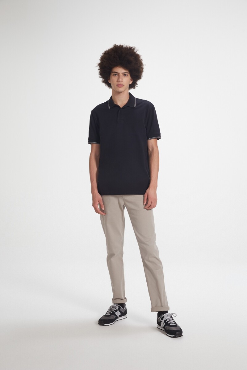 CAMISA POLO MM MASC - PRETO 