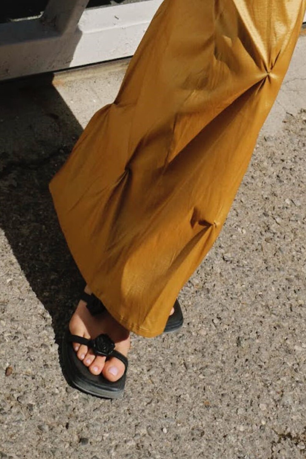 Rosette Sandal Negro