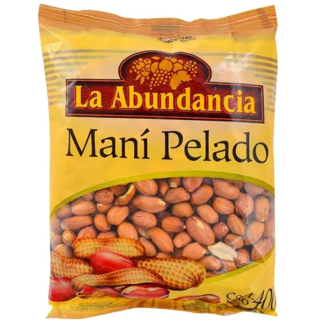 MANI PELADO 400 GR LA ABUNDANCIA MANI PELADO 400 GR LA ABUNDANCIA