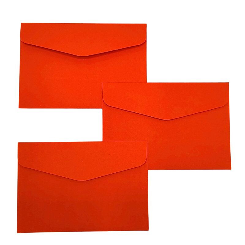 Sobre de Papel Grande x10 Und Rojo