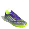 Championes Unisex Adidas Futbol 5 F50 League TF Púrpura - Blanco - Amarillo Limon