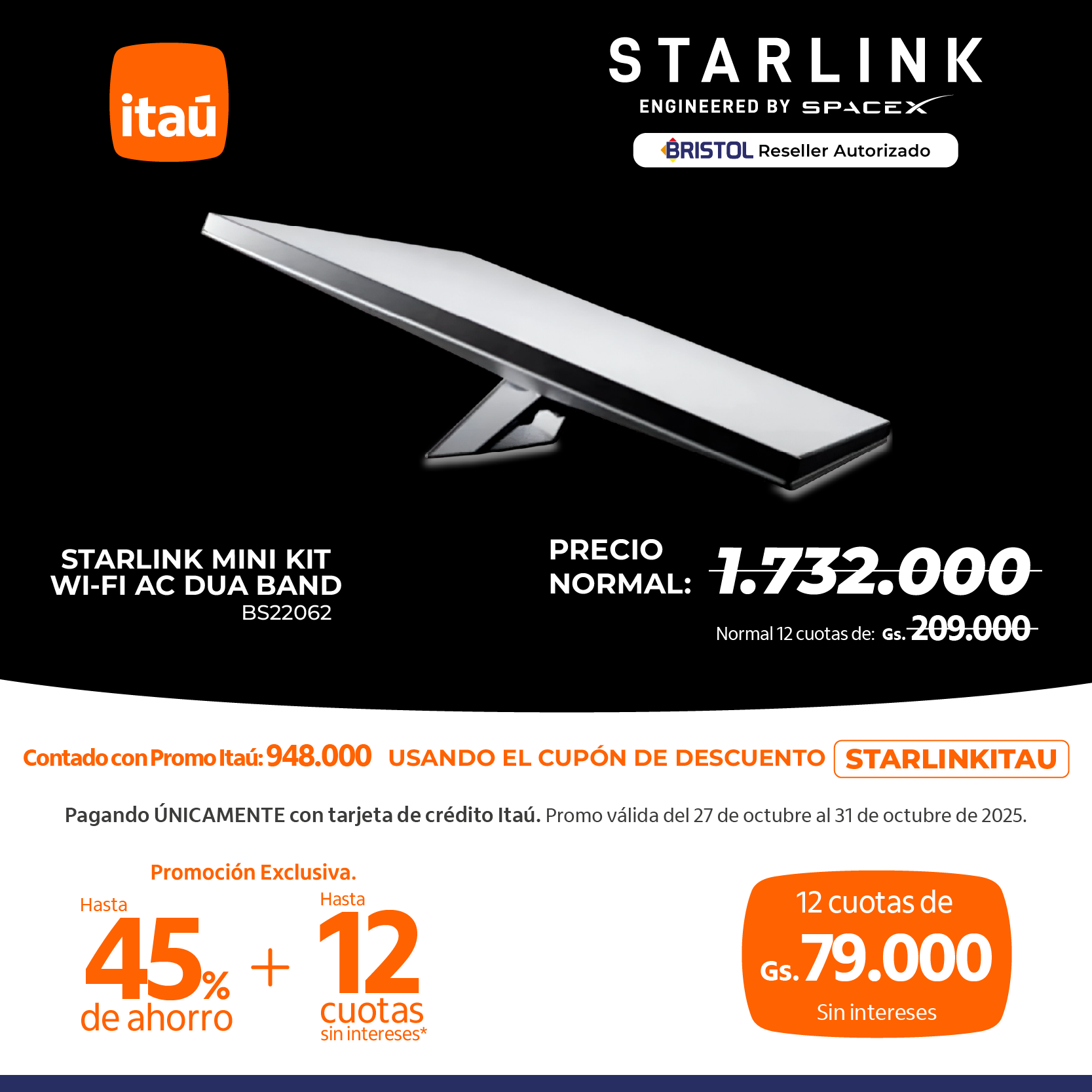 ITAU STARLINK 2.0