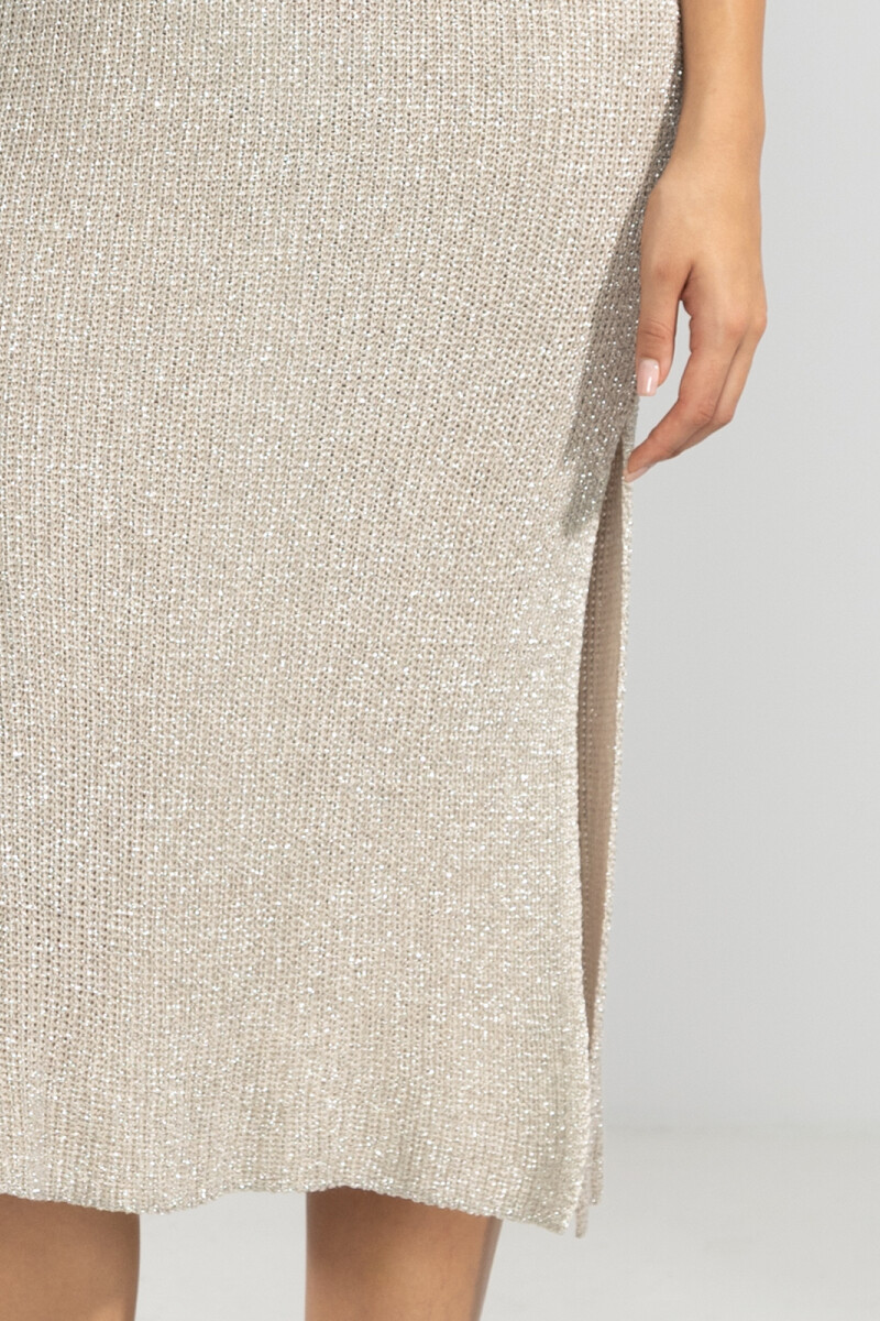 ELI LUREX DRESS Silver