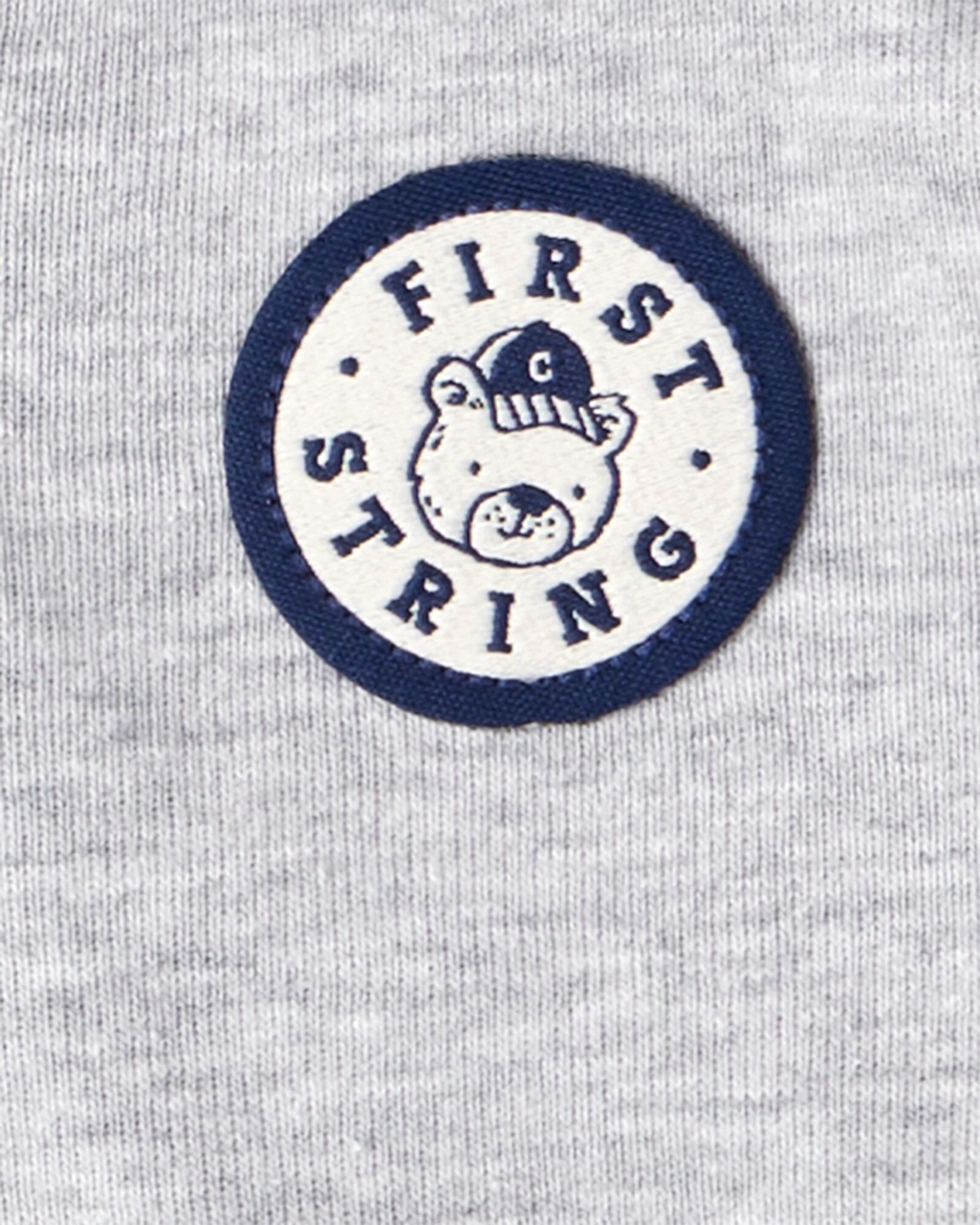 Set dos piezas de algodón, pantalón y body, diseño deportivo Sin color