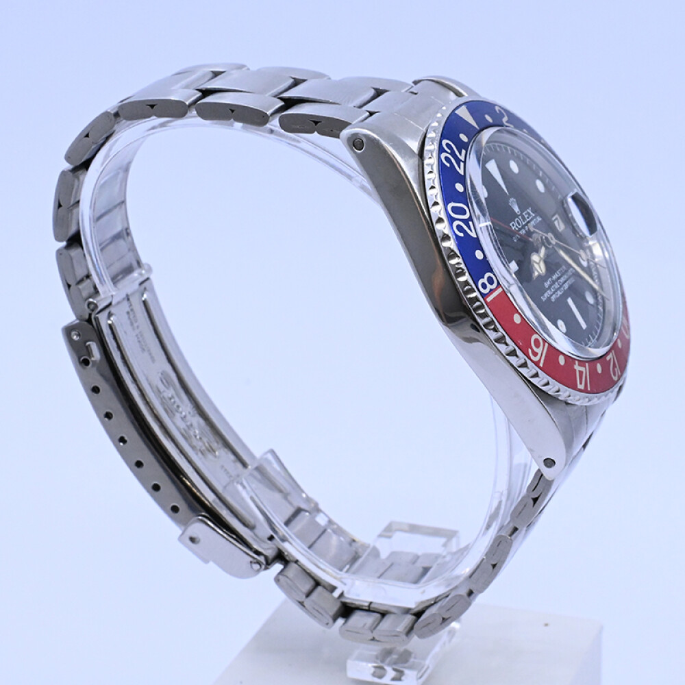 Rolex GMT Master 1675 Pepsi 40mm. año 1978 acero inoxidable. Rolex GMT Master 1675 Pepsi 40mm. año 1978 acero inoxidable.