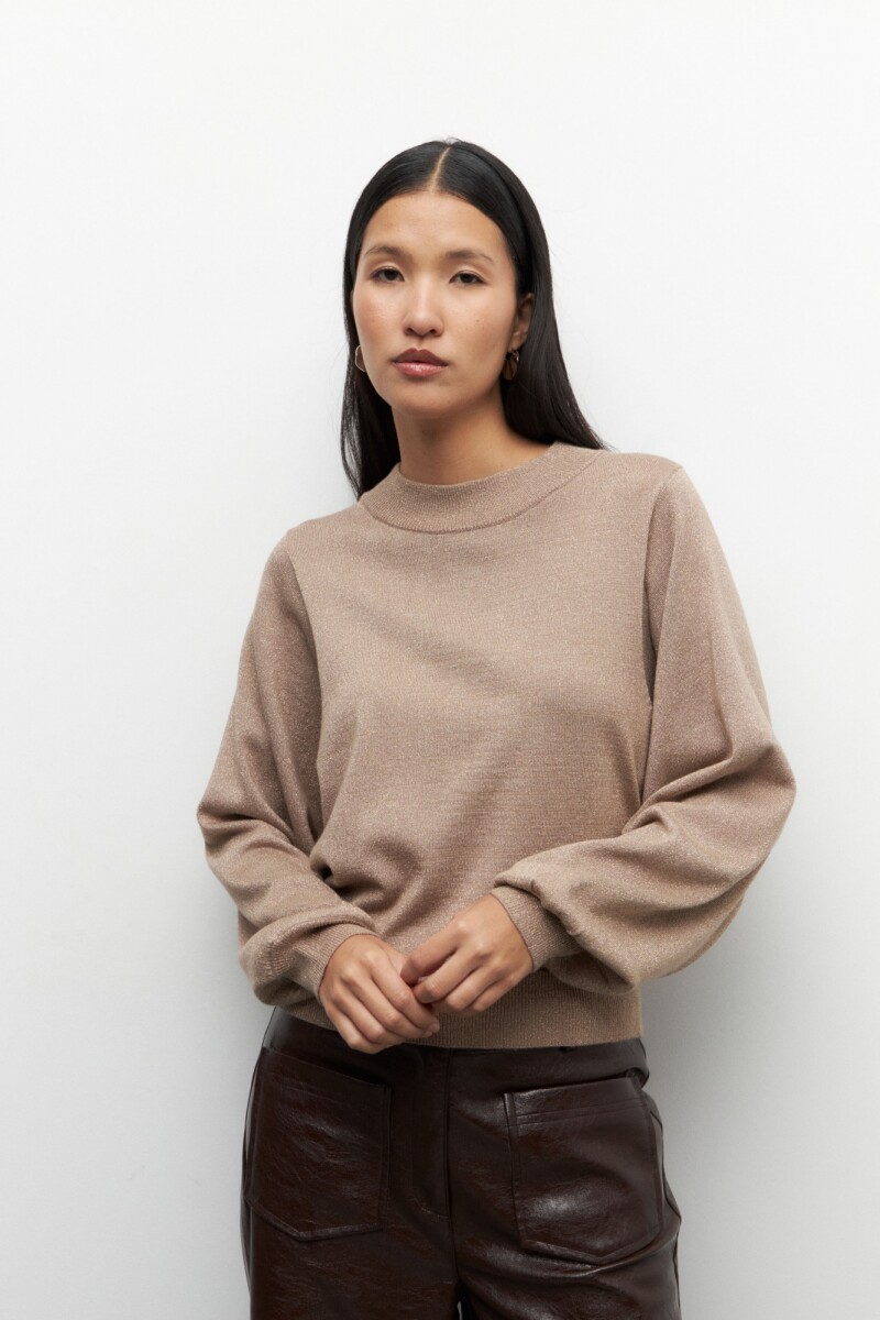 SWEATER TINA Tostado