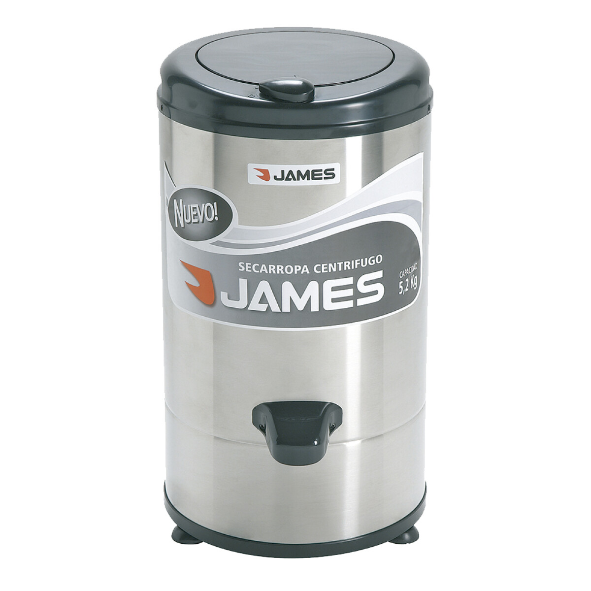 Centrifugadora James 6.2 KG A-662 Inox. 