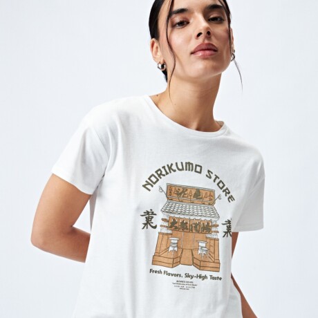 REMERA NORIKUMO Blanco