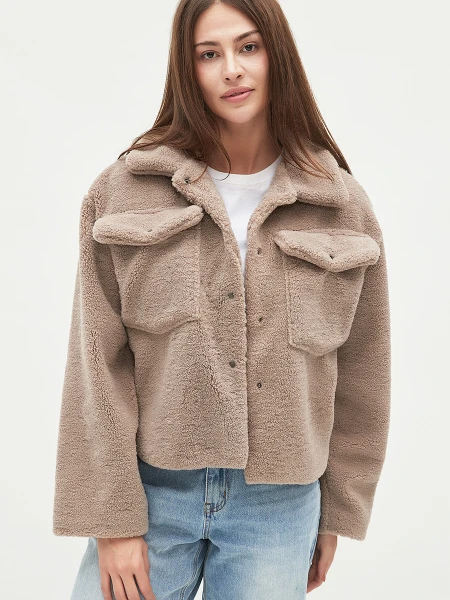 CAMPERA OSO BEIGE OSCURO